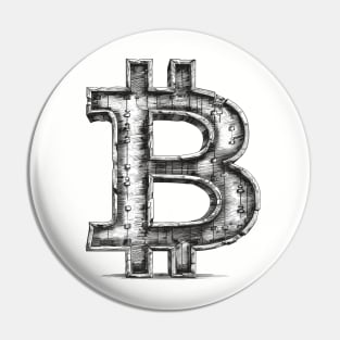 Bitcoin Logo Pin