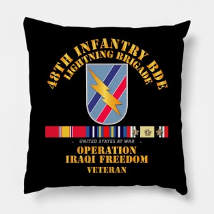 48th Infantry Bde - Iraq Freedom Vet w Svc Pillow