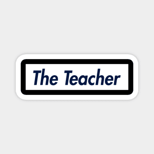 THE TEACHER SUPER LOGO Magnet