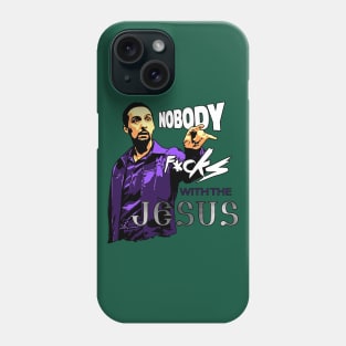 Nobody messes with jesus. Phone Case