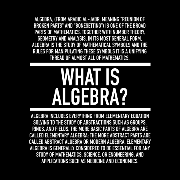 Algebra Defined by Hidden Verb