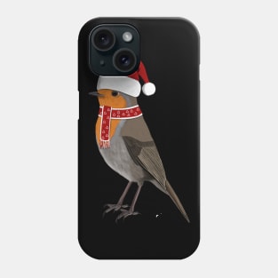 Robin Bird Watching Birding Ornithologist Christmas Gift Phone Case