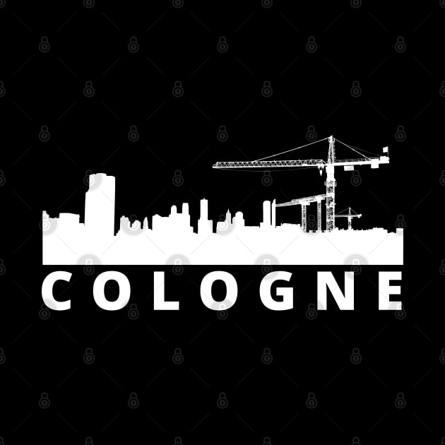 Cologne Skyline | Germany by Merch4Days