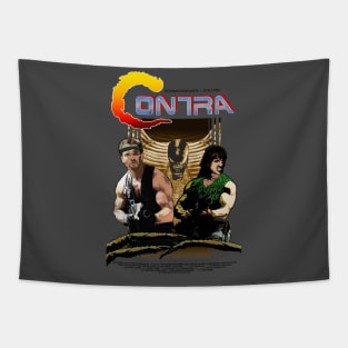 Contra Movie Poster Tapestry