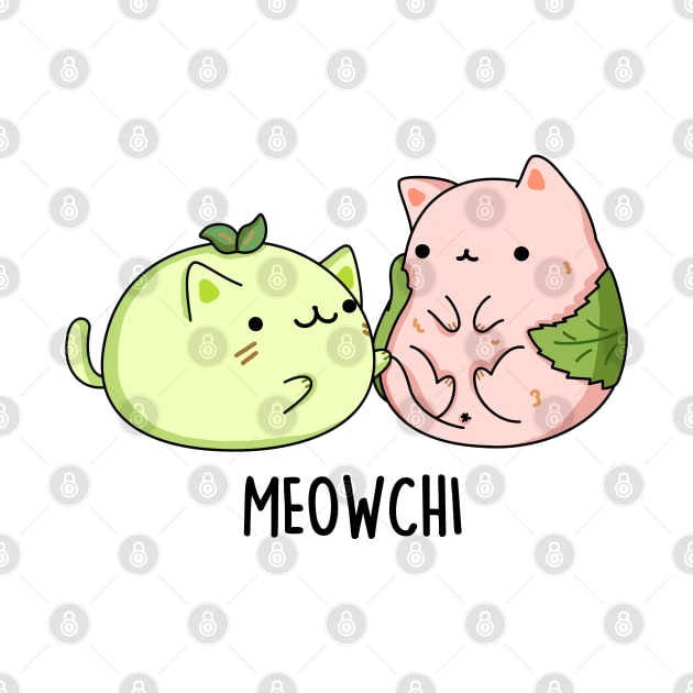 Meowchi Funny Mochi Pun by punnybone