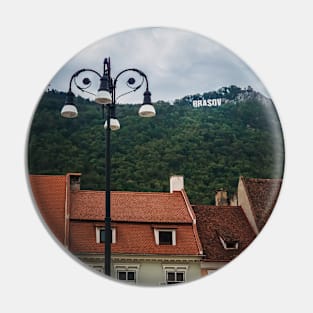 The old town of Brasov Pin