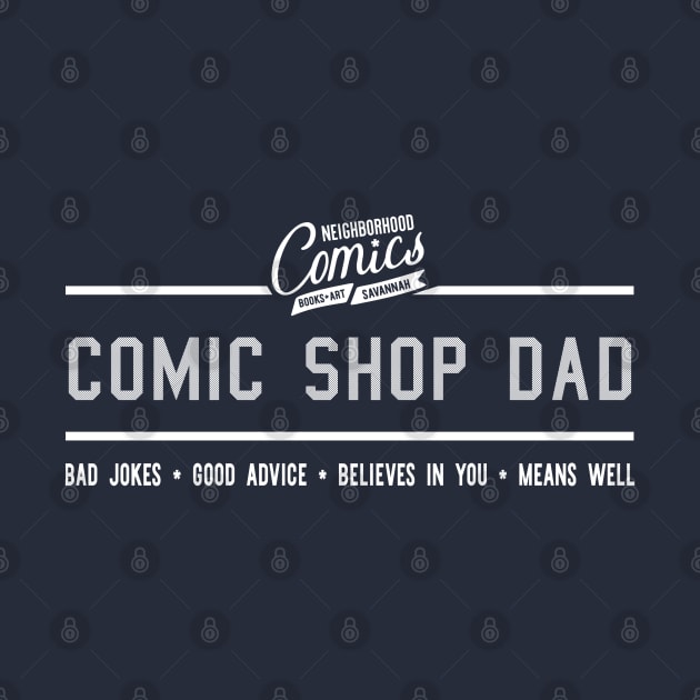 Comic Shop Dad by nbrhdcomics