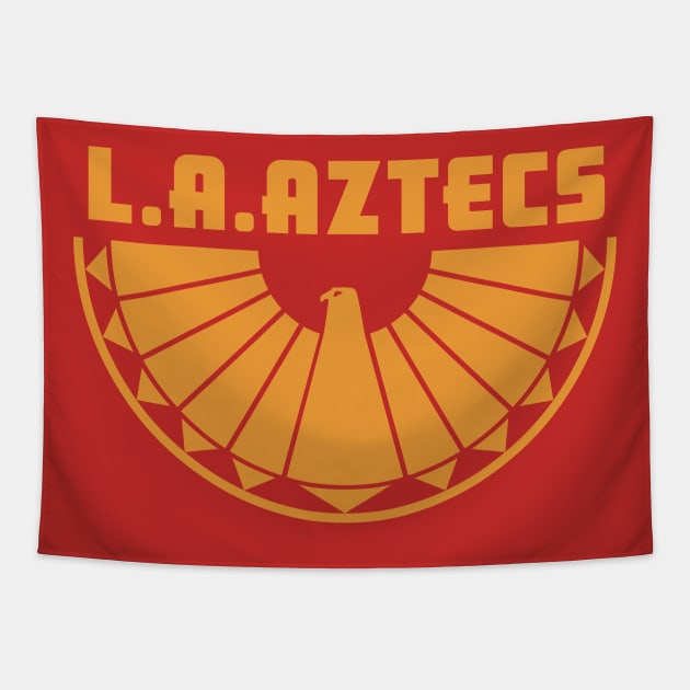 LA Aztecs Tapestry by ilrokery