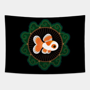 Butterfly goldfish 1 Tapestry