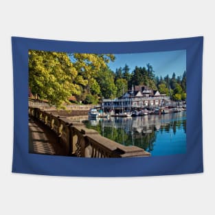 Canada. Vancouver, BC. Stanley park. Rowing Club. Tapestry