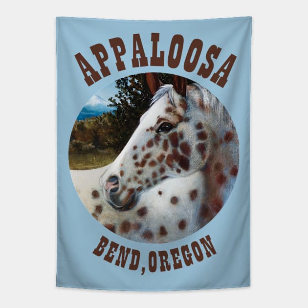 Appaloosa from Bend, Oregon Tapestry by kristinbell