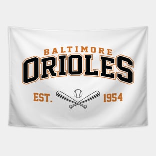 Retro Orioles Tapestry