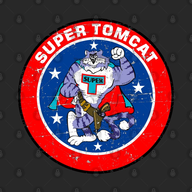 F-14 Tomcat - Super Tomcat - Grunge Style by TomcatGypsy