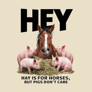 Hay is for horses T-Shirt