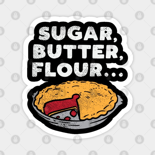 Sugar Butter Flour Magnet by maxdax