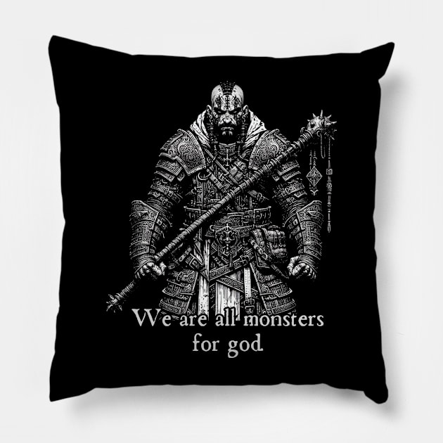 Cleric Pillow by OddlyNoir