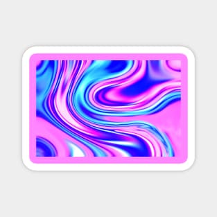 Colorful holographic Magnet