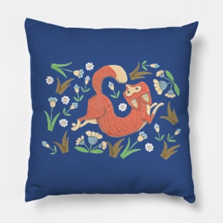 Fox Trot, through the garden. Pillow