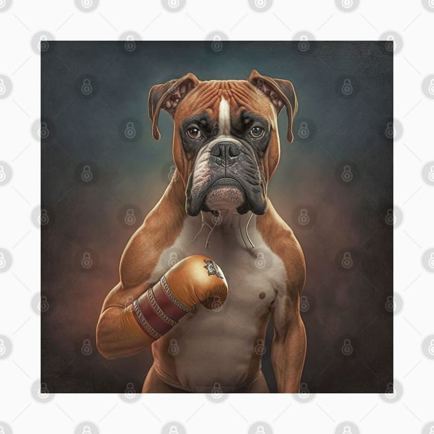 Boxer French Bulldog by Gabriel Barba