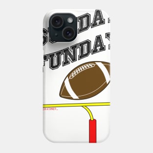 Sunday Funday Football Phone Case