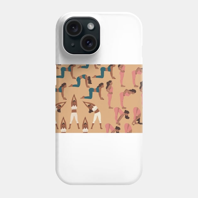 Morning Yoga Phone Case by samsum.art