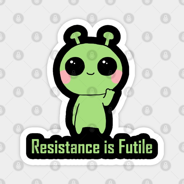 Alien - Resistance Dark Magnet by karutees