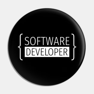 Minimalist Software Developer Design Pin