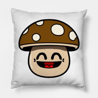 Happy mushroom Pillow