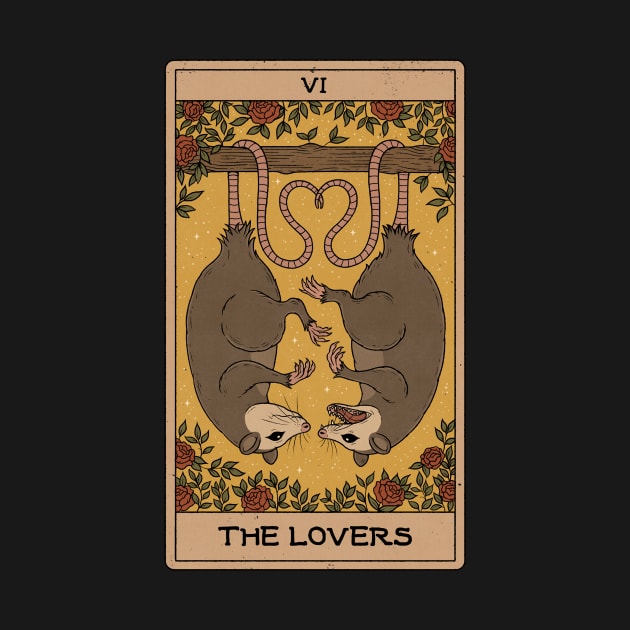 The Lovers - Possum Tarot by thiagocorrea