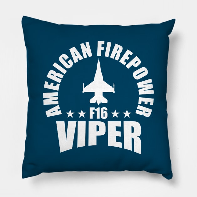 F-16 Viper Pillow by Tailgunnerstudios