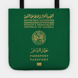 Algeria passport Tote