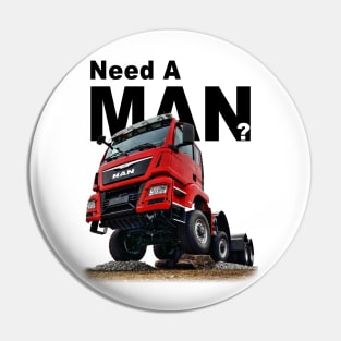 Need MAN TGS 41.480 8x8 Black - Trucknology Days Pin