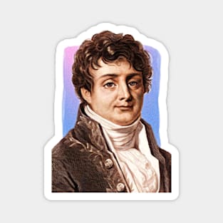 French Mathematician Joseph Fourier illustration Magnet