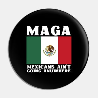 Mexicans-Ain't-Going-Anywhere Pin