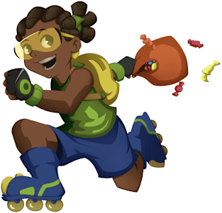 Lucio Trick or Treat Magnet