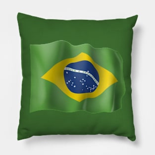 Brazil Flag Pillow