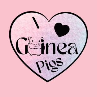 I Heart Guinea Pigs T-Shirt