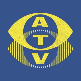 ATV 70s/80s Retro British TV Faded Design T-Shirt