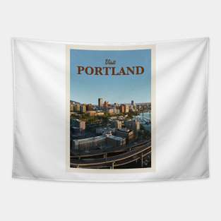 Visit Portland Tapestry