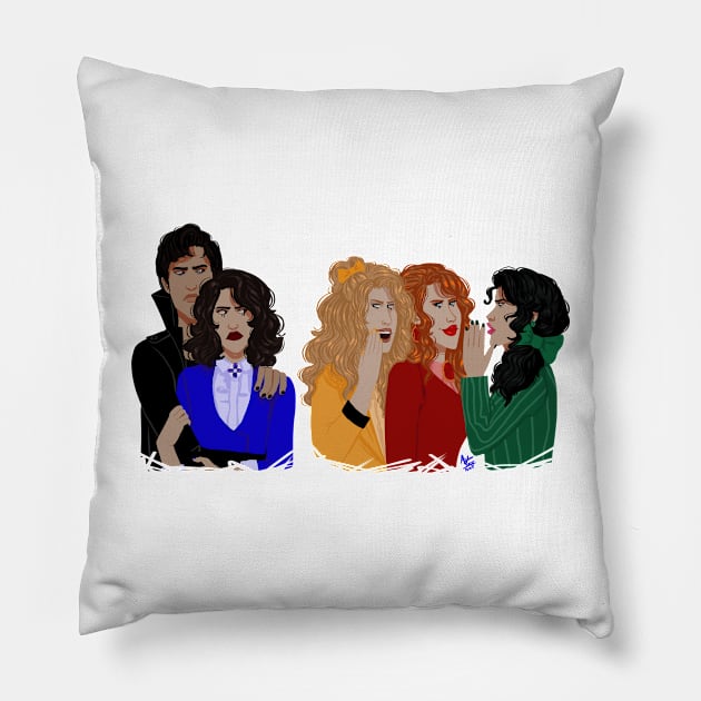 Rumors Pillow by AngelicaNyneave