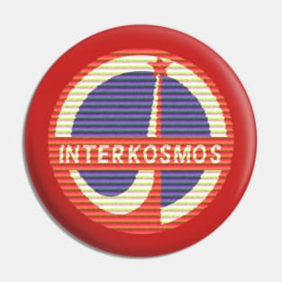 Interkosmos Soviet Space Program Pin