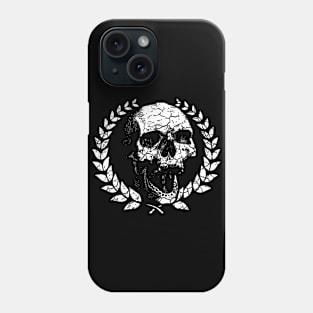 Skull and wreath Phone Case