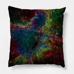 Black Panther Art - Glowing Edges 331 Pillow