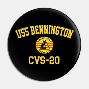 USS Bennington CVS-20 Tonkin Gulf Yacht Club Pin