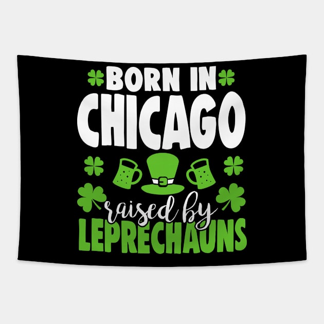 Born in CHICAGO raised by leprechauns Tapestry by Anfrato