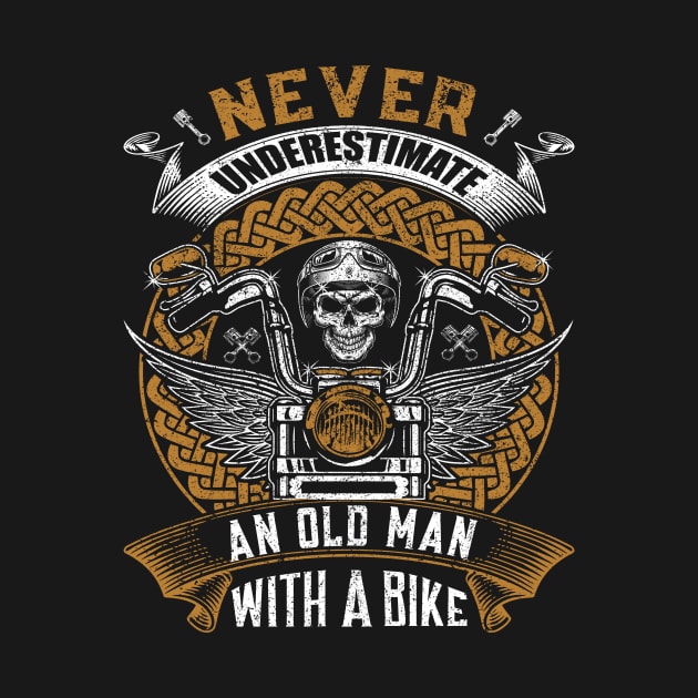 Never underestimate an old man with a bike by Lomitasu