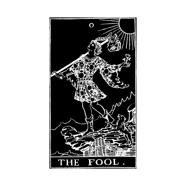 The Fool Inverted Tarot Card by vintage-glow