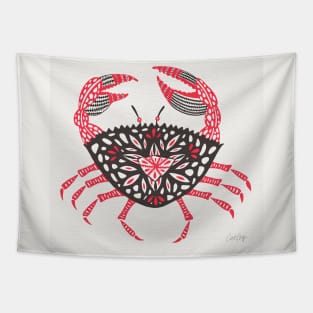 Pink Crab Tapestry