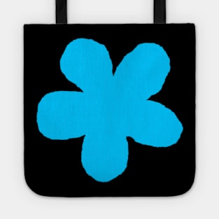 Blue sky flower Tote