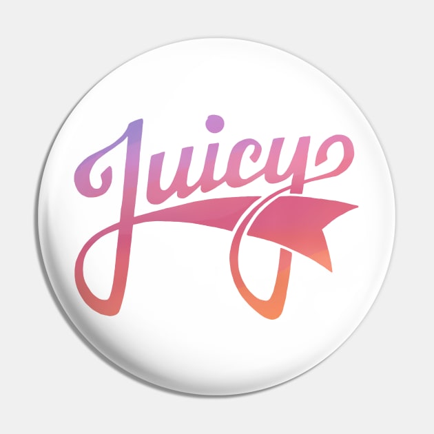 Juicy Festival with Backprint Pin by Juicy